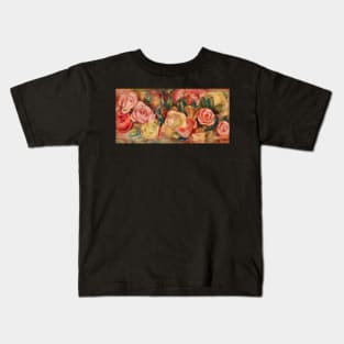 Roses (1912), flower painting, Kids T-Shirt